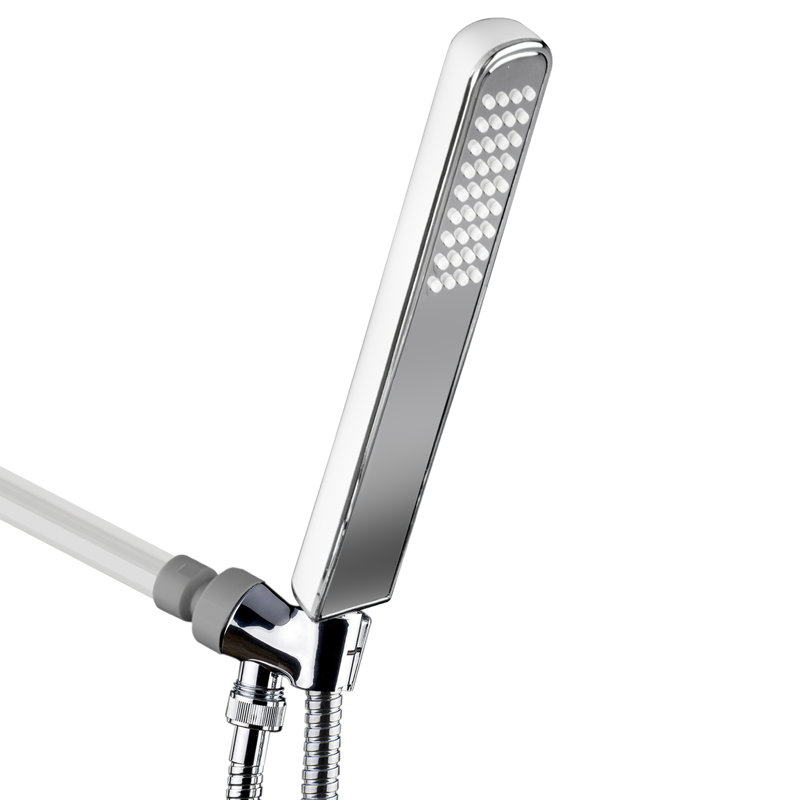 AKDY Rectangular Single Spray Rain Handheld Shower Head Wayfair